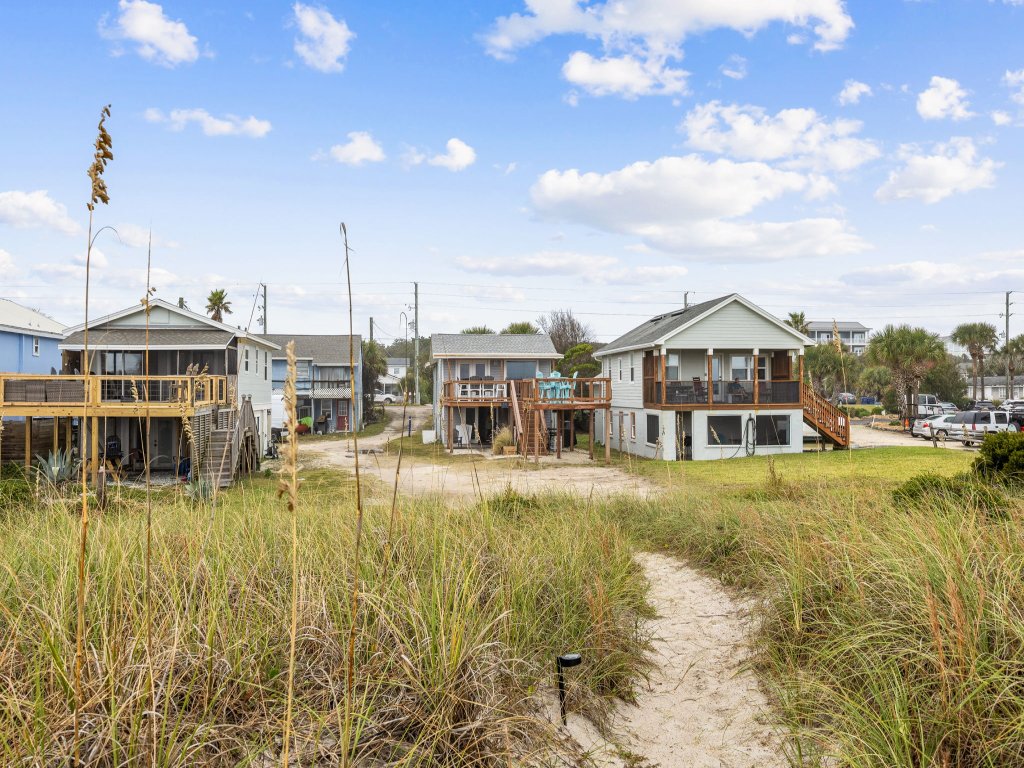 Spacious Beachfront Duplex - Top Floor -  Dog Friendly | 124 S Fletcher Vacation Rental in Fernandina Beach - RedAwning