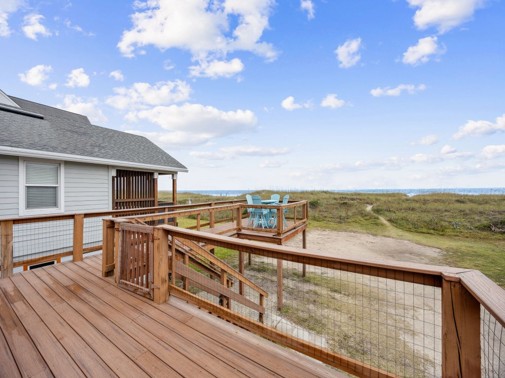 Spacious Beachfront Duplex - Top Floor -  Dog Friendly | 124 S Fletcher Vacation Rental in Fernandina Beach - RedAwning