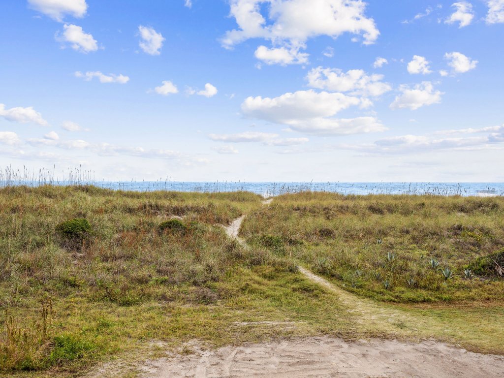 Spacious Beachfront Duplex - Top Floor -  Dog Friendly | 124 S Fletcher Vacation Rental in Fernandina Beach - RedAwning