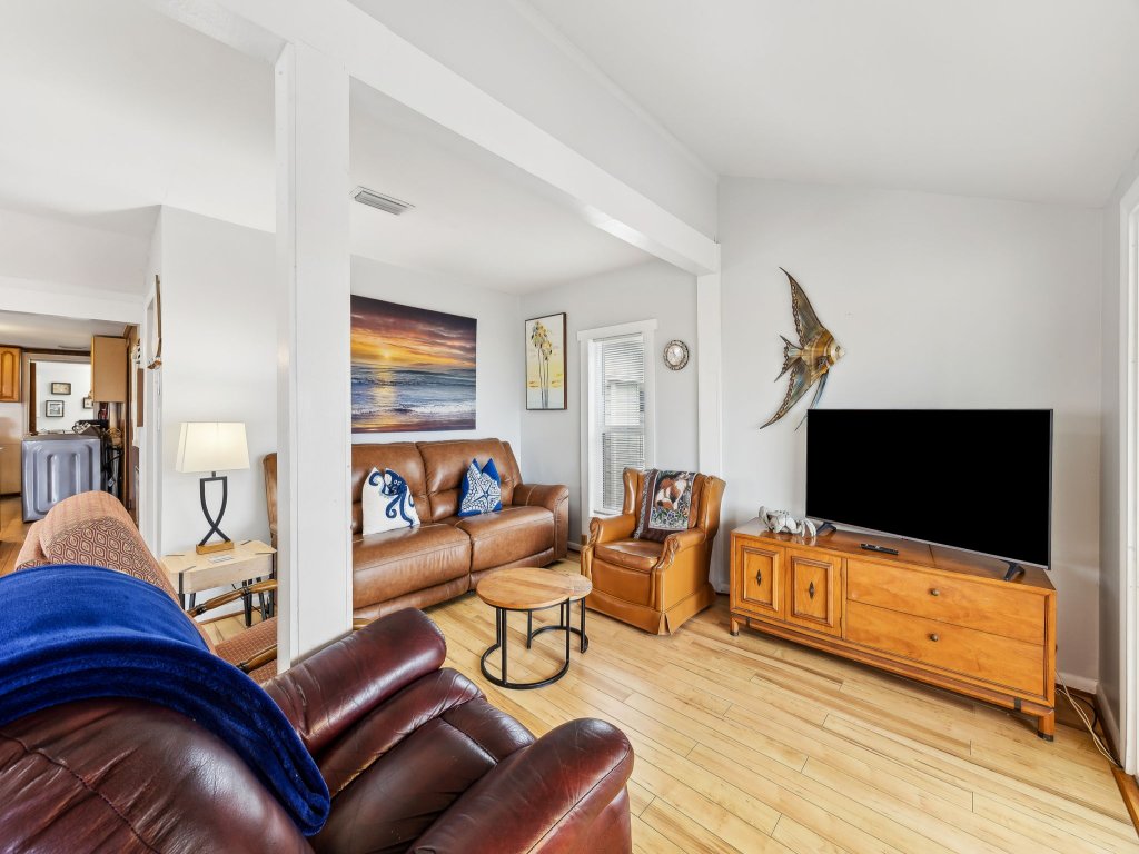Spacious Beachfront Duplex - Top Floor -  Dog Friendly | 124 S Fletcher Vacation Rental in Fernandina Beach - RedAwning