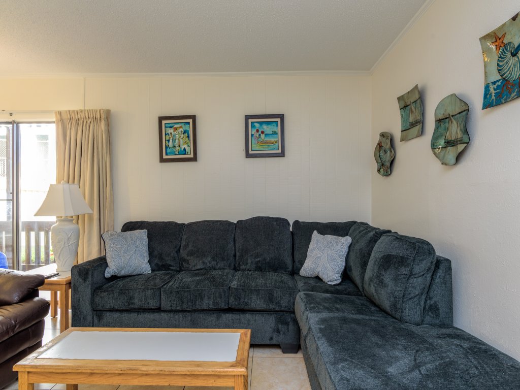 Tiki 120 - Close to the Beach 1BR Condo w/ Balcony Vacation Rental in South Padre Island - RedAwning