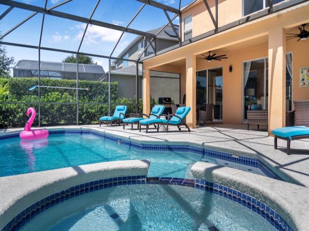 Lovely 7 Bed Pool Home with Game Room-8510PHD Vacation Rental in Kissimmee - RedAwning