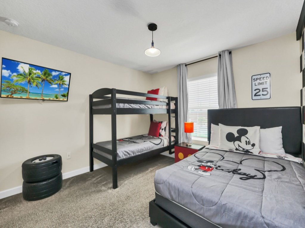 Retreat & Relax  Screened In Pool Home Kid Rooms Vacation Rental in Kissimmee - RedAwning