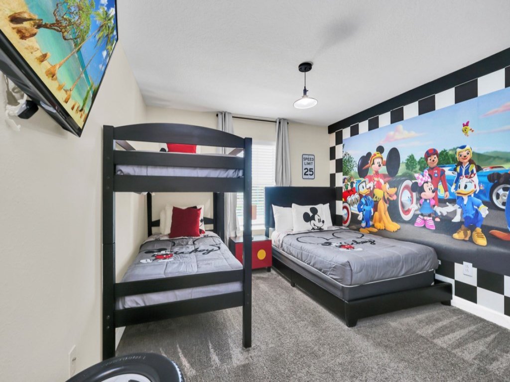 Retreat & Relax  Screened In Pool Home Kid Rooms Vacation Rental in Kissimmee - RedAwning