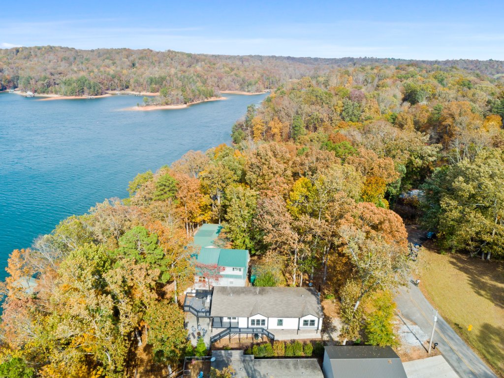 Hartwell Haus with Dock & Playground Vacation Rental in South Carolina - RedAwning