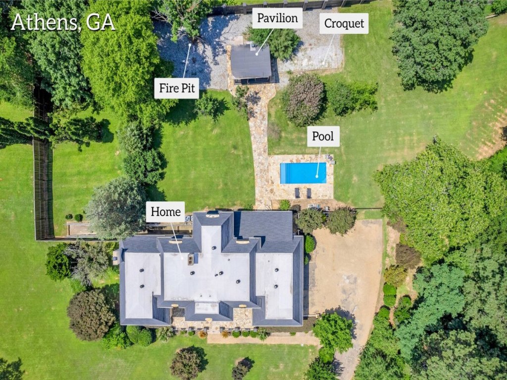 The Wexford French Chateau w/ Pool Vacation Rental in Georgia - RedAwning