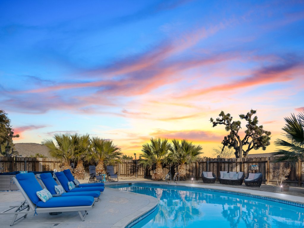 Indigo Sky Oasis - Pool, Hot Tub & Stargazing Vacation Rental in California - RedAwning