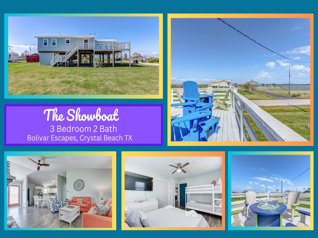 The Showboat Vacation Rental in Texas - RedAwning