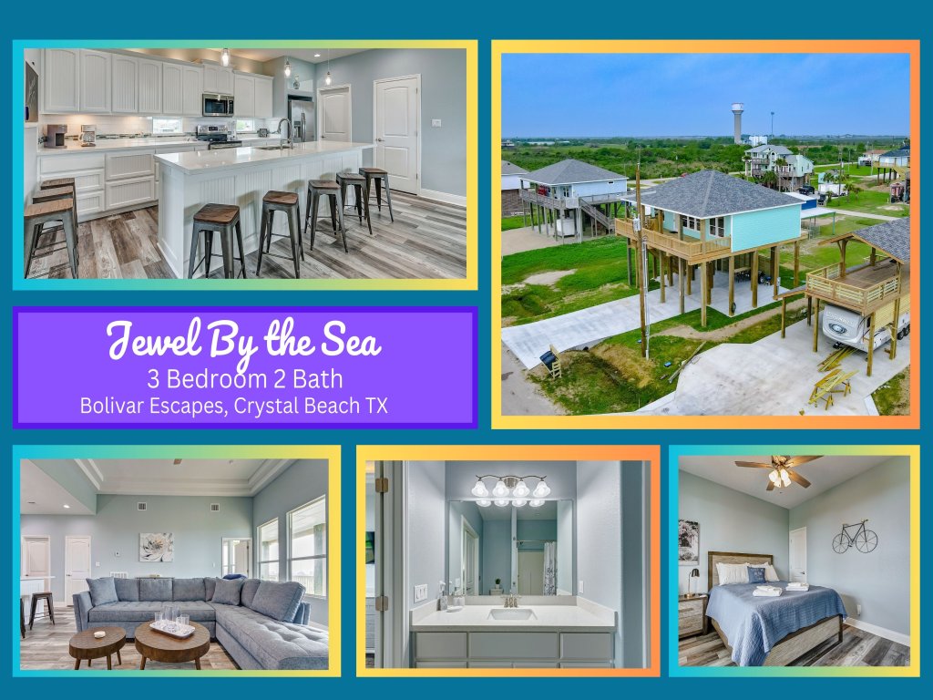 Jewel by The Sea Vacation Rental in Port Bolivar - RedAwning