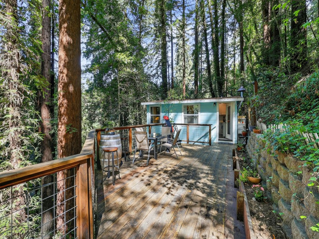 Forest Cabin Russian River Nature Retreat Vacation Rental in Forestville - RedAwning