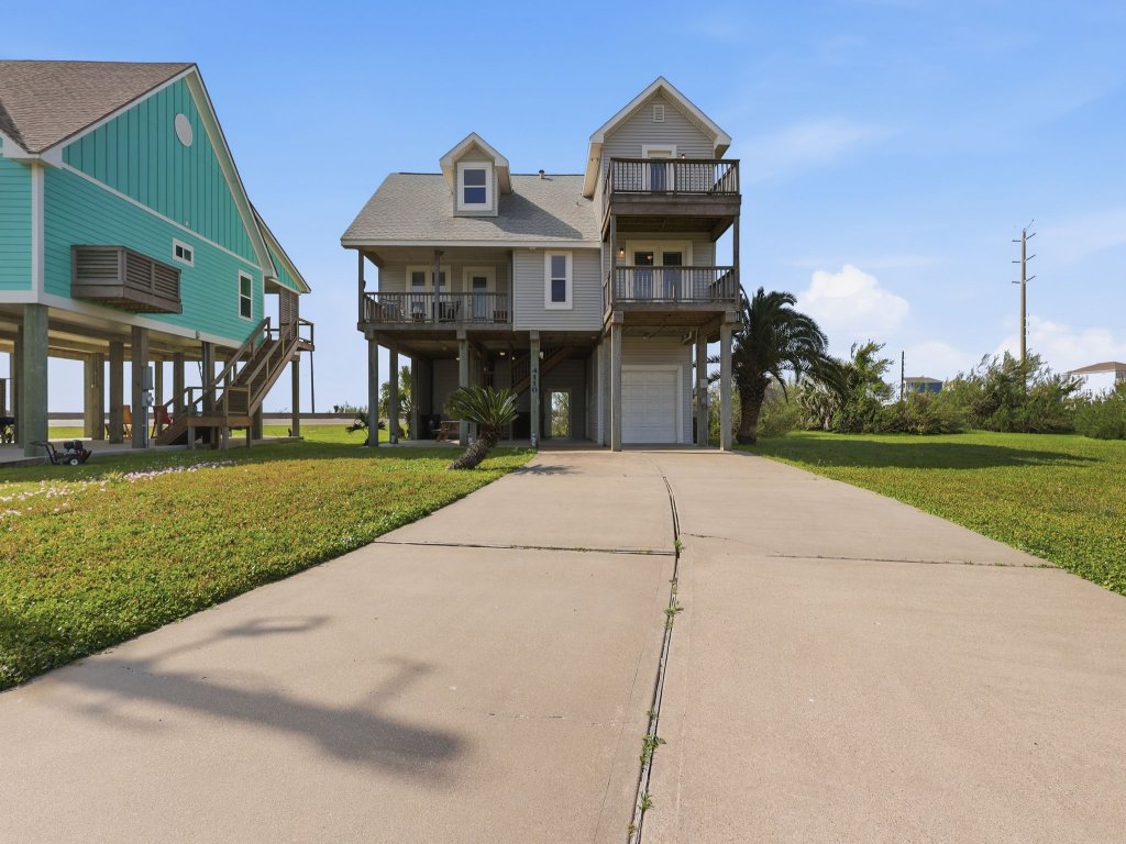Serene Coastal Escape with Gulf Views Vacation Rental in Galveston - RedAwning