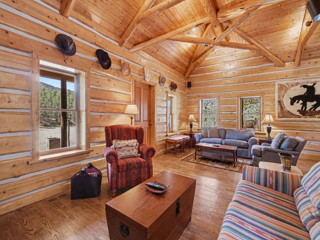 Historical Crocker Ranch - The Rowe Cabin 23-ZONE3423 Vacation Rental in Estes Park - RedAwning