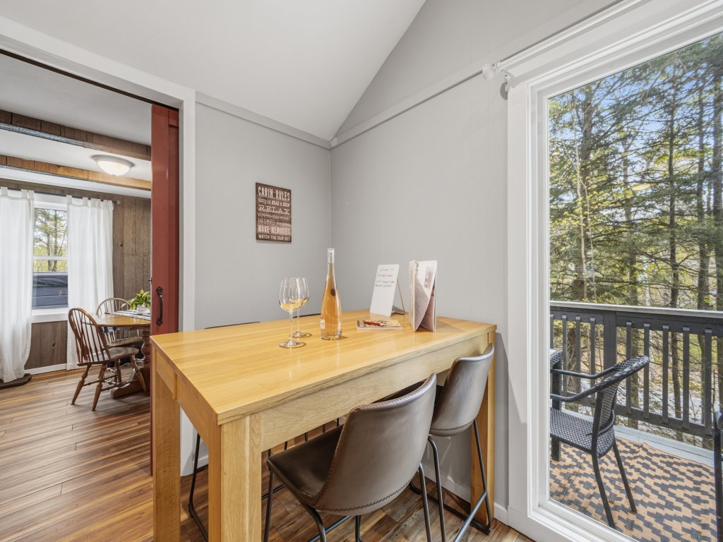 Forest Chalet with Hot Tub Near Gunstock Vacation Rental in Gilford - RedAwning