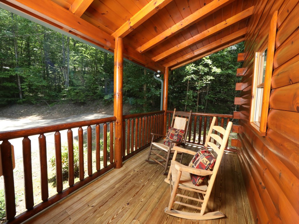 Rustic and Elegant Cabin in Enchanting Views of Great Smoky Mountain Vacation Rental in Sevierville - RedAwning