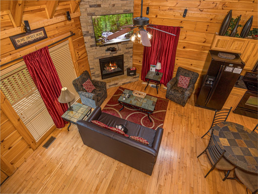 Luxurious Log Cabin Nestled in the Great Smoky Mountains Vacation Rental in Sevierville - RedAwning