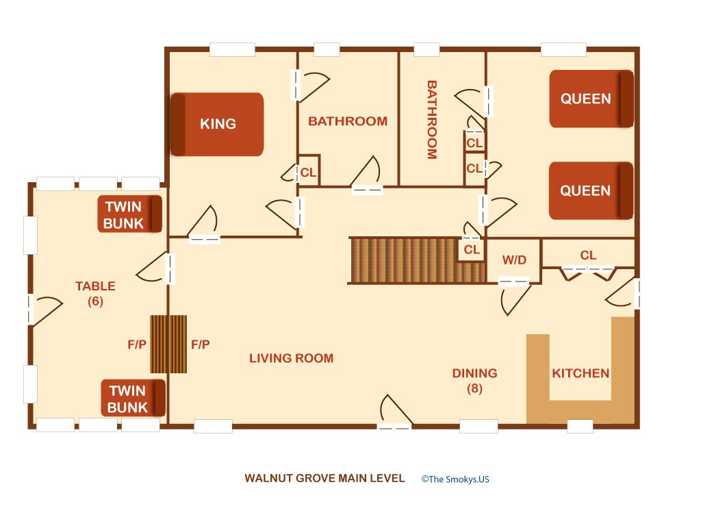 The Perfect location for your Mountain getaway Vacation Rental in Pigeon Forge - RedAwning