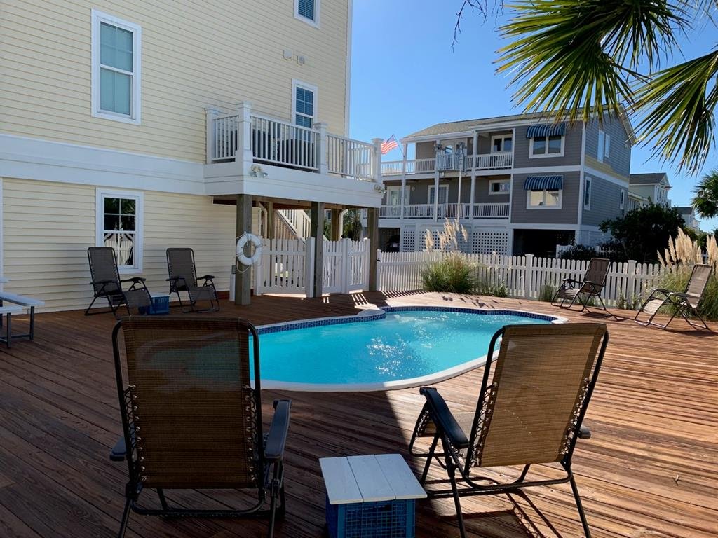 Wolfpack Waves / 1106 Ocean Blvd West Vacation Rental in Holden Beach - RedAwning