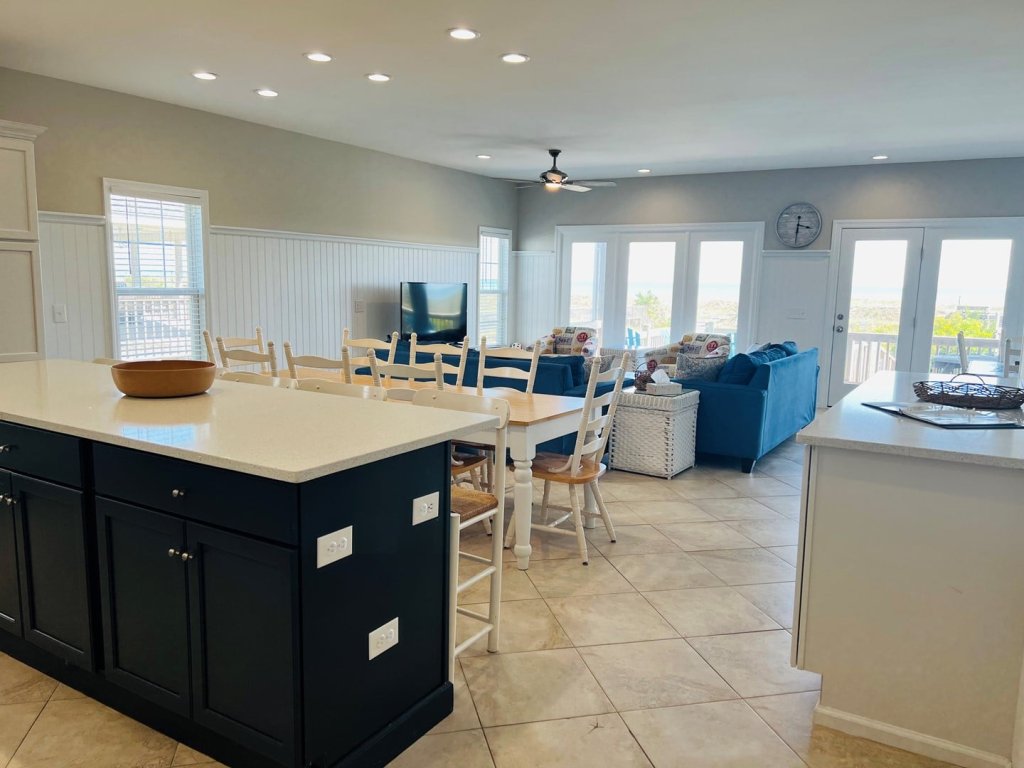 FINS to the Left / 1295 Ocean Blvd West Vacation Rental in Holden Beach - RedAwning