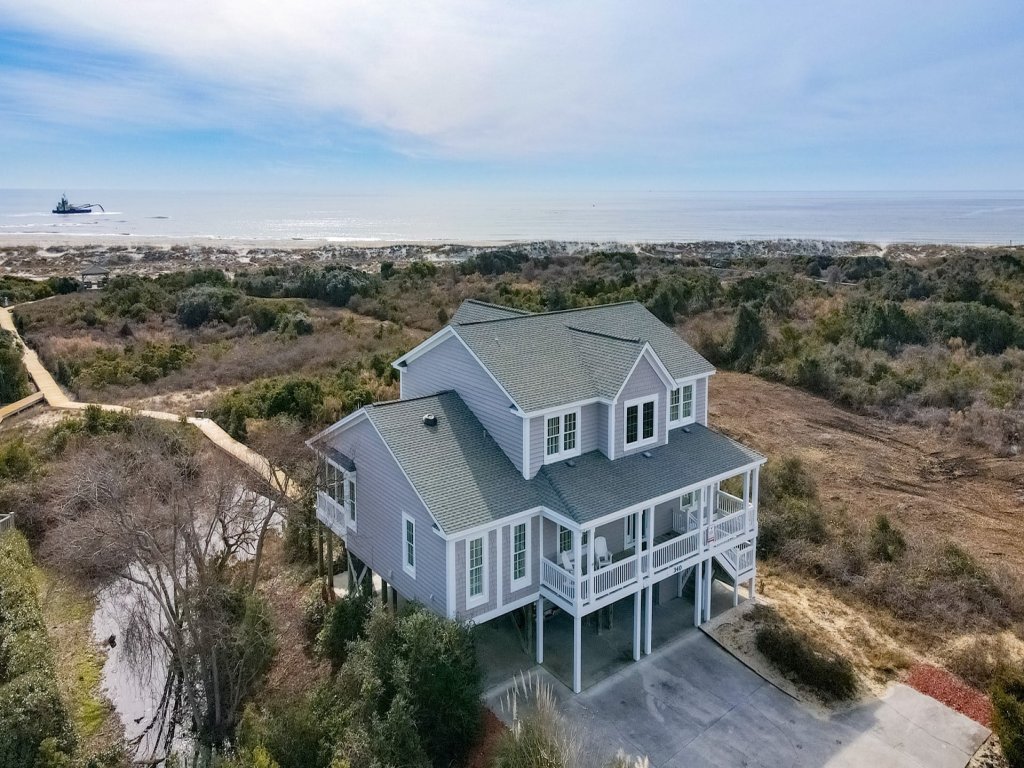Cypress Hall / 340 Serenity Lane Vacation Rental in Holden Beach - RedAwning