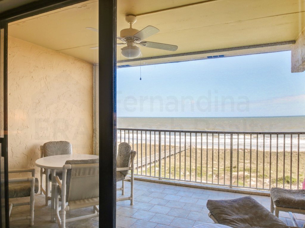 Oceanfront Condo, Private Walkway to the Beach Vacation Rental in Fernandina Beach - RedAwning