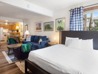 Ski-in/Ski-out Studio-Private Balcony &amp; Fireplace