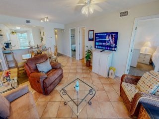 Seacrest 605 is a 2 BR Gulf Front on Okaloosa Island